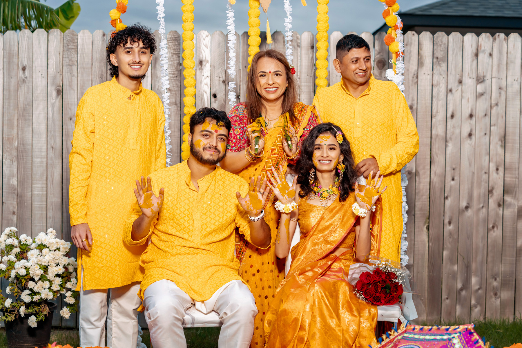 Traditional Haldi Event